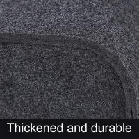 Cesta De Madera De Gran Capacidad Para Leña Plegable Con Manijas De Madera Cesta De Almacenamiento Ecológica De Feltro Gris Oscuro Para El Lado Del Hogar - details 9