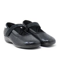 CABRERA 5330 Zapatillas de estar por casa muj 23773 XL MERCEDES CONFORT, SERP. NEGRO - details 0