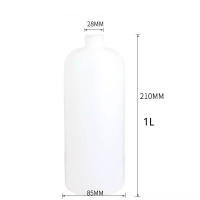 Botella De Espuma De Nieve 1 Litro Con Lanzador De Espuma 32oz Reemplazo Para Lavar Con Presión 1000ML Incluye Botella De Plástico Y Pistola De Espuma - details 0