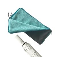 Bolsa De Almacenamiento Para Paraguas Chenille Exterior Con Cierre De Cremallera Super Absorbente Y Secado Rápido Cubierta Para Paraguas - details 8