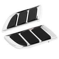 2Pcs Pegatinas De Decoración Para Ventosa Del Parachoques De Coche Universal En Plástico ABS Cubierta Del Bumper Adhesivo Para Coches - details 8