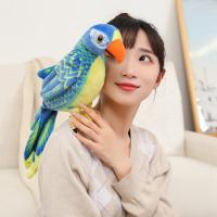 Juguete De Peluche Realista De Cacatúa Para Niñas Y Bebés Regalo De Cumpleaños Suave Simulación De Pájaro Kawaii 50/70cm - details 9