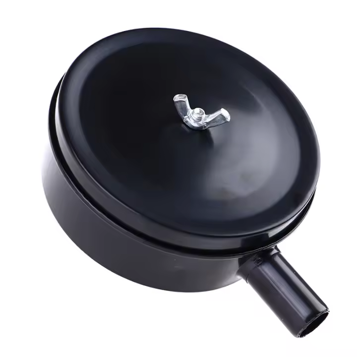 Filtro De Aire Negro De Hierro Silenciador Para Compresor De Aire Tapa De Tanque De 20 Mm Hilo Masculino Canister Filtrante - 1