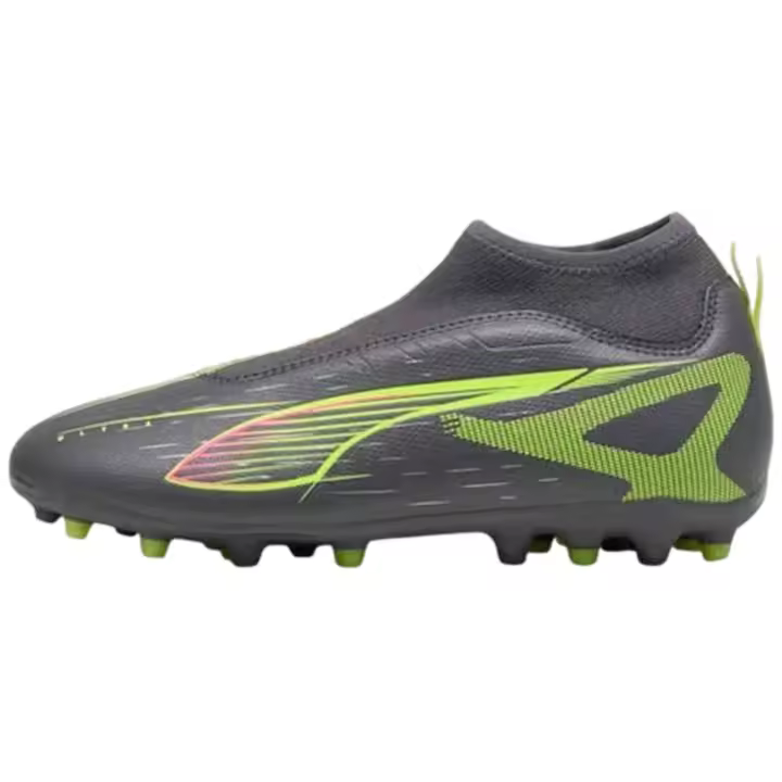 Botas de Futbol Puma Ultra 5 Match+ Ll Mg para niños en color gris - 1