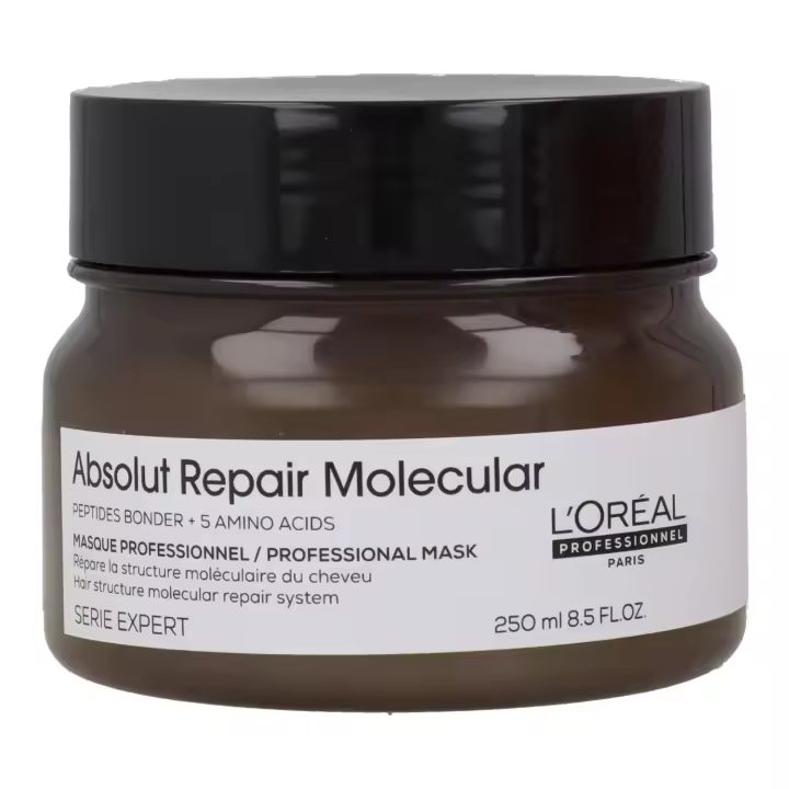 Loreal absolut repair molecular mascarilla 250 ml,  Belleza y cuidado de tu cabello y tu piel con Loreal. - 1