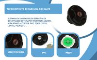 Banner - Tapon deposito de gasolina con llave