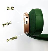 TEISCHE ND06 Auriculares inalámbricos de Bluetooth Cascos auriculares de diadema supraaurales wireless over ear Cascos auriculares bluetooth de diadema con cancelación de ruido Cascos de sonido estéreo y bajo potente con duración 40H y 3 niveles de ajuste - details 12