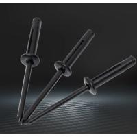 50pcs Aleación De Aluminio Trifold Blind Rivets Pintados De Negro Pop Bulb Structural Rivets Fasteher Para Decoración De Hogar DIY Herramientas - details 5