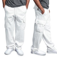 Pantalones De Entrenamiento Para Hombres Cargo Street Pantalones Largos Transpirables Para Fitness Gimnasio Running Y Ejercicio - details 2
