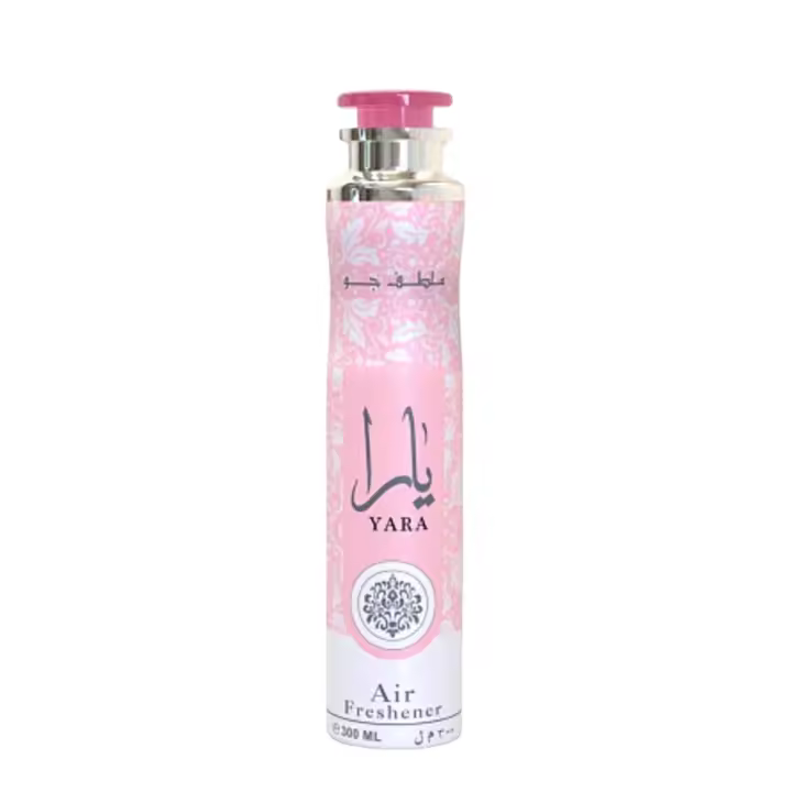 Yara Rosa Lattafa Ambientador Árabe Para Hogar 300ml  Ambientador Para Casa  Ambientador  Para Coche  y Hogar Lattafa Perfume Yara Rosa Para Casa Concentrado - 1