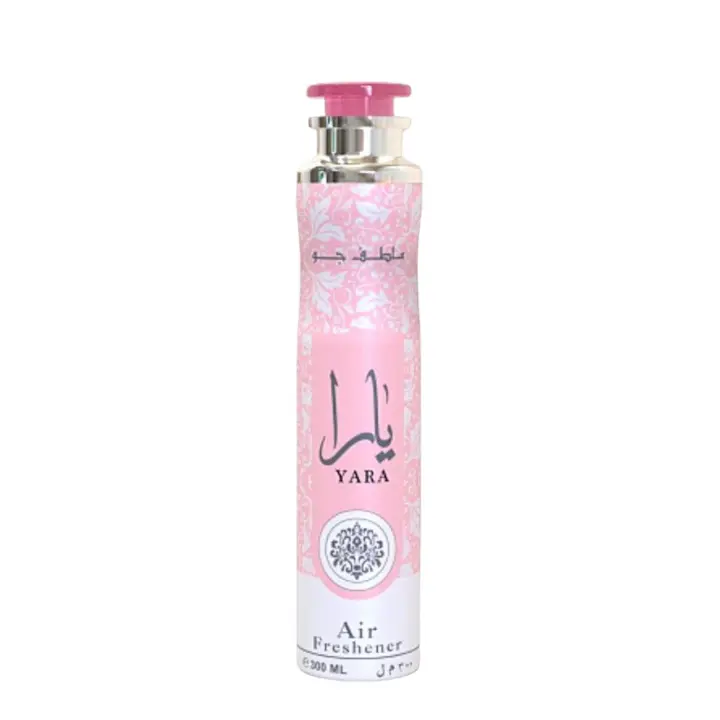 Yara Rosa Lattafa Ambientador Árabe Para Hogar 300ml  Ambientador Para Casa  Ambientador  Para Coche  y Hogar Lattafa Perfume Yara Rosa Para Casa Concentrado - 1