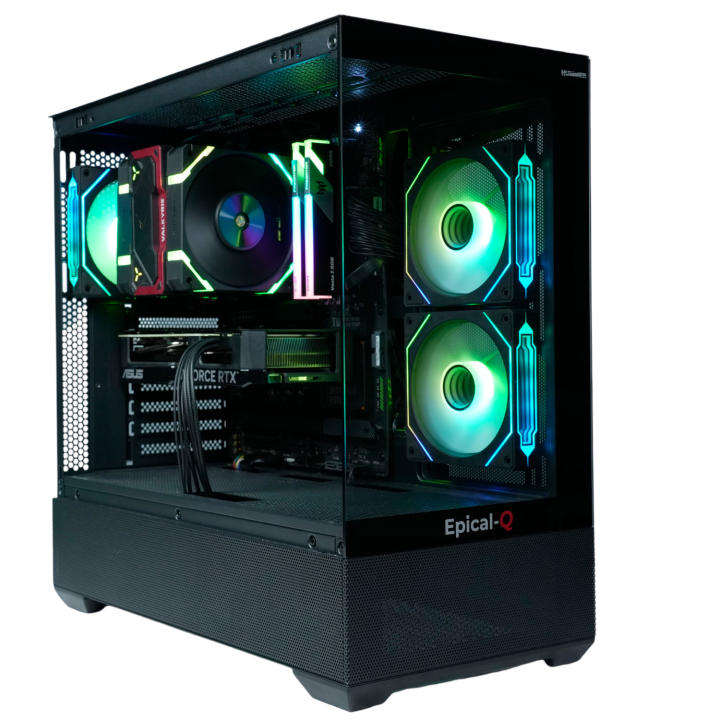 PC Gaming Epical-Q Auntix AMD Ryzen 5 5600 , 32GB, 1TB SSD NVME, RTX 4060 + Windows 11 Pro