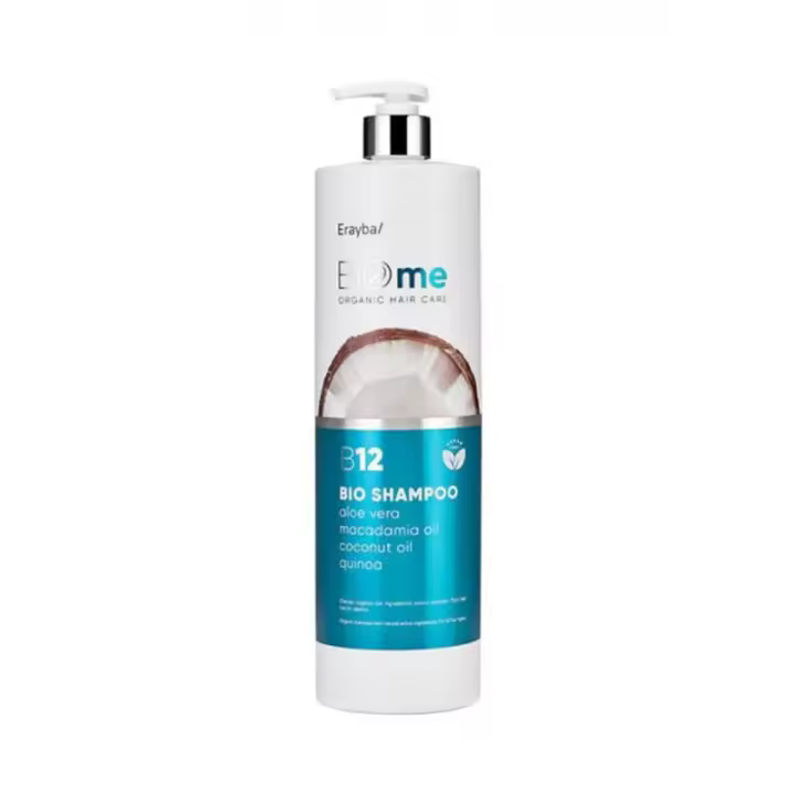 ERAYBA BIOME B12 BIO SHAMPOO 1000ml. aloe vera macadamia oil coconut oil quinoa - 1