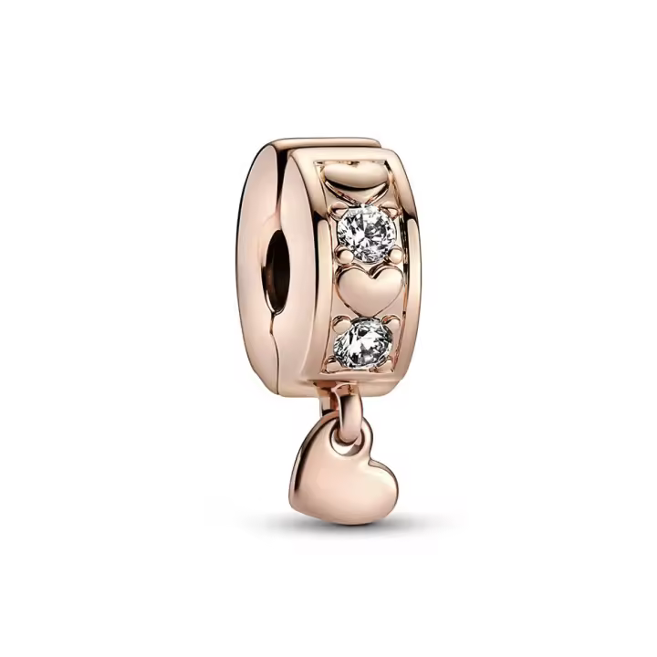 Clip Pandora Moments 782253C01 Corazones infinito - 1