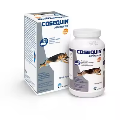 Cosequin Suplemento para Articulaciones de Perros - 120 Comprimidos ECUPHAR - 1