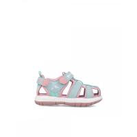 Zapatos primeros pasos bebé niña GARVALIN 252820-B269 SANDALIA TREKKING AQUA/ROSA 34502 25V - details 0