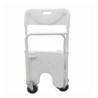 Silla de Ducha Plegable con Ruedas - EMO especialidades médico-ortopédicas - details 2