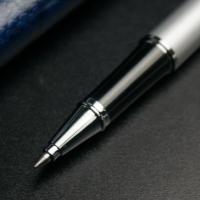 STONEGO Pluma De Acero Inoxidable Signature En Negro Punto Medio (1.0mm) Pluma Bolígrafo Suave Regalo De Papelería - details 3