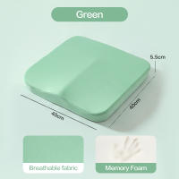 Cojín De Oficina Ergonómico De Espuma De Memoria Antihemorroidal Cojín Para Silla Cojín Para Cola De Caballo Para Coche Y Oficina - details 7