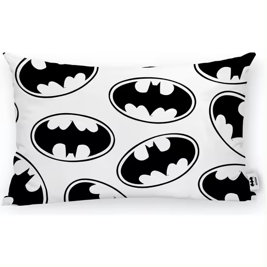 BL BELUM  Funda de cojín 100% algodón Batman Basic C 30x50cm, funda de cojín suave, funda de cojín de varios tamaños, funda de cojín multicolor - 1