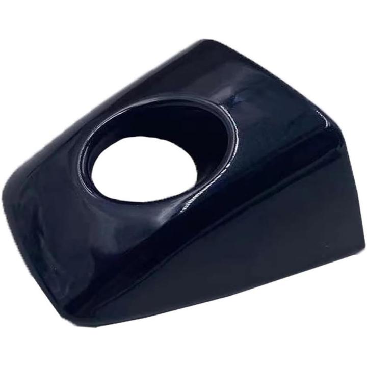 Qizm 1PC de la Puerta Delantera Izquierda Identificador de Clave del Agujero de la Cubierta de la Cerradura de la Tapa de ajuste para el Audi A6 S6 C7 Avant A7 Sportback A8 S8 RS6 2012-2014 LHD 4H1837879 del Lado del Conductor (Color : Luna Azul)