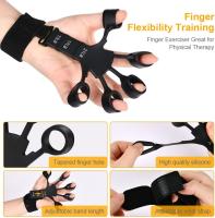 Fortalecimiento de Dedós de 3 piezas, ajustable, para entrenamiento de fuerza, de 6,6 to 21 Libras, entrenador de agarre, entrenador de agarre para entrenamiento de resistencia - details 2