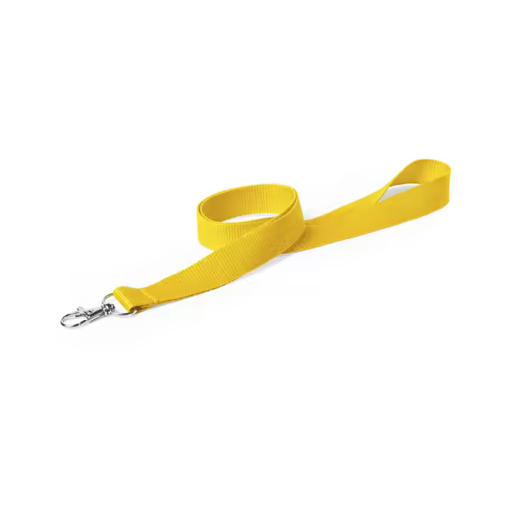 LANYARD o Cinta para acreditación con mosquetón metálico - Pack de 10 unidades - 1