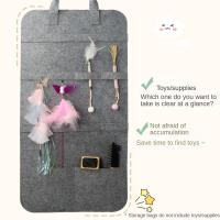 Bolsa De Almacenamiento Para Juguetes De Gato Y Perro Organizador De Juguetes Interactivos De Tela Para Mascotas - details 3