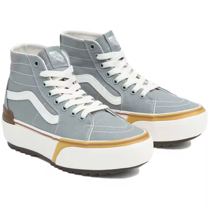 Zapatillas Vans Sk8-Hi Tapered Stacked para mujer en color gris - 1