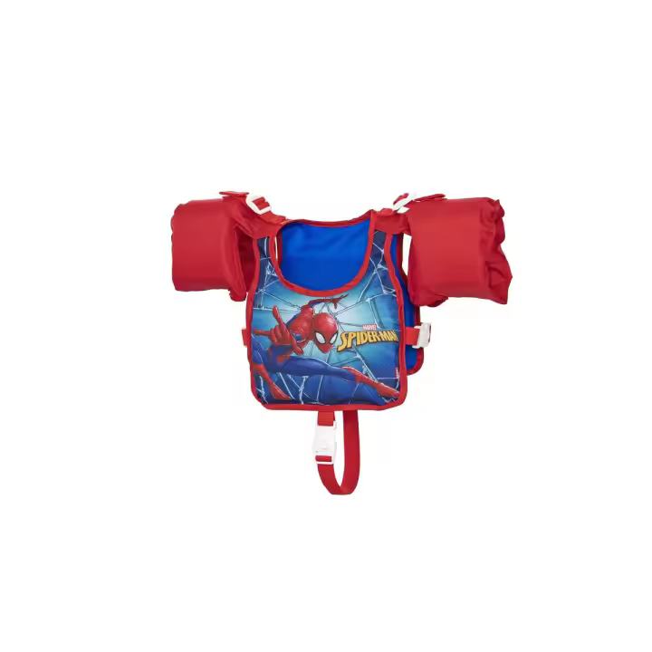 Bestway Chaleco con Manguitos Disney Spiderman 56 cm +3-6 Años Piscina y Playa 98795 - 1