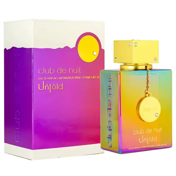 Armaf - Club de Nuit Untold 105 ml EDP Eau de Parfum Unisex - Perfume árabe duradero - 1