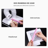 Máquina Coleccionadora De Polvo De Uñas 60W Aspiradora Potente Para Manicura Y Pedicura En Salón De Belleza Material Plástico - details 3