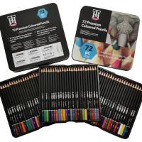 KALOUR Set De Lápices De Colores Profesionales 50/72/180/240/300 Pcs Lápices De Aceite Para Dibujos Y Pintura Artística Suministros Para Colorear - details 73