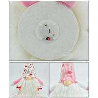 Muñeco De Peluche Sin Cara Para Día De San Valentín Regalo De Aniversario Navidad Decoración De Escritorio Hogar Y Fiesta - details 5