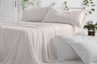 Juego de Sábanas  Modelo 541 50% Algodón de Burrito Blanco – Suavidad, Estilo y Confort para tu Dormitorio. - details 3