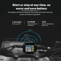 Sistema De Alarma De Presión De Neumáticos Para Motocicleta Con 2 Sensores Externos Monitorización En Tiempo Real Y Advertencia De Temperatura Moto Tyre Alarm Systems - details 14