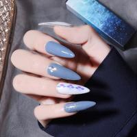 1 Caja De 12 Cuadrículas De Brillo Holográfico Uñas Secuencias Esparkly 3D Delgadas Con Mariposas Redondas Y Geométricas Decoraciones De Tela De Brillo Para Uñas - details 3
