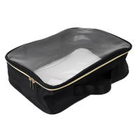 Bolsa De Maquillaje Transparente Y Impermeable Para Viajes Organizador De Cosméticos Grande Para Mujeres Estuche De Belleza Portátil - details 3