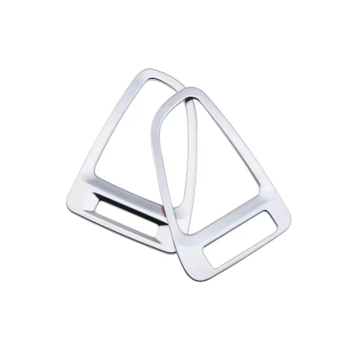 2pcs/set Decoración De Ventosa De Plástico Cromado Para Honda HRV HR-V Vezel Acc. 2014-2019 Adorno Interno Del Coche - 1
