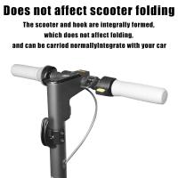 Gancho De Almacenamiento Para Scooter Eléctrico Ninebot MAX G30 G30D G2 G65 Accesorios Para Patinete Colgador De Bolsas Y Patines - details 2