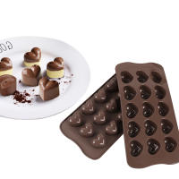 Molde De Galletas De Silicona 1Pcs Forma De Corazón Huevo Dinosaurio Estrella Hoja Y Robot Para Hornear Y Helados - details 4
