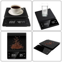 Báscula De Café Precisión Alta 3kg/0.1g Con Pantalla LCD Retroiluminada Y Timer Accesorios De Cocina Digital ABS+Silicona - details 15