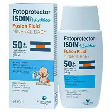 Isdin Pediatrics Fotoprotector Fusion Water Spf 50+, 50 Ml - 1