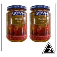2 BOTE DE MERMELADA DE MANGO SABOR DULCE JUGOSO 420G. GOYA. ALTA CALIDAD DOMINICAN REPUBLIC - details 0