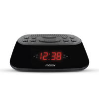 Mooov Radio Despertador Digital FM Doble Alarma Negro 477003 - details 0