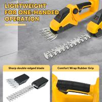 Podadora De Bricolaje 2-en-1 Cortacésped Eléctrico Sin Cable Con Kit De Trimmer De Barril Para Dewalt 20V (No Incluye Batería) Herramienta De Jardín - details 0