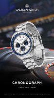 Reloj De Cuarzo Para Hombre CADISEN 2024 Reloj De Negocios De Lujo Con Cronógrafo Resistente Al Agua Material De Acero Inoxidable Cristal De Zafiro - details 0