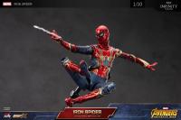 Figura De Acción Spider-Man Super War Big Time ZD Toys Colección ML Avengers Infinity War Iron Spider 2.0 1/10 Para Jóvenes De 14 Años O Más - details 19