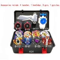 Nuevo Takara Tomy Beyblade Burst Metal Fusion Juego De Lanzador De Metal Y Grips Paquete De Juguetes Para Combate - details 15