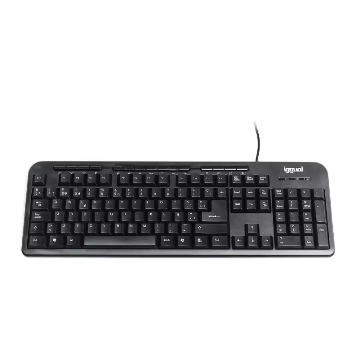 Iggual Teclado Multimedia Ck-basic-120t Negro - 1